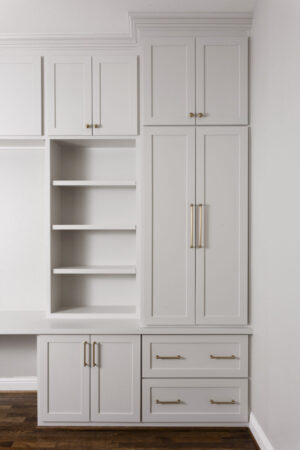 Make Ready Design & Build project in Fairview, TX - luxury closet built in