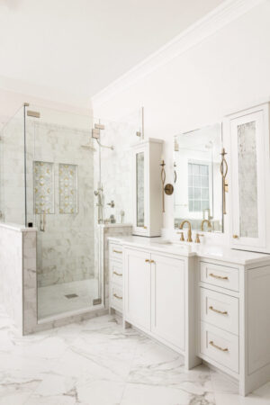 Make Ready Design & Build project in Fairview, TX - bathroom