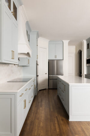 Make Ready Design & Build project in Fairview, TX - kitchen island