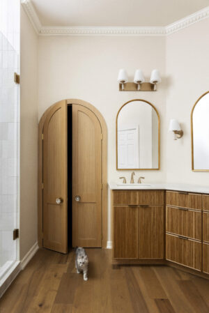 Make Ready Design + Build Custom Home Renovations - bathroom door remodel