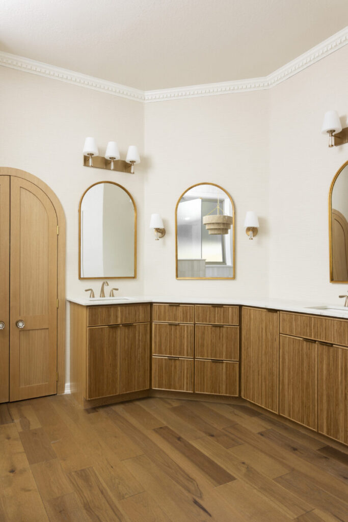 Make Ready Design + Build Custom Home Renovations - bathroom door remodel