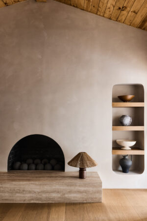 Fireplace and living room renovation