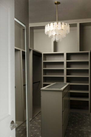 walk-in closet redesign