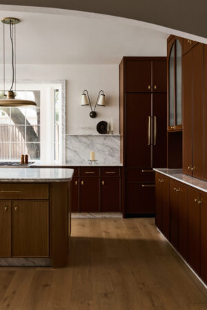 Renovated Kitchen with cabinets and island