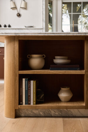 Kitchen Island shelving
