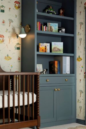 Nursery book shelf